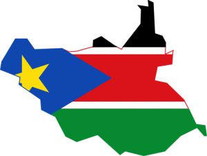 جنوب السودان خريطة